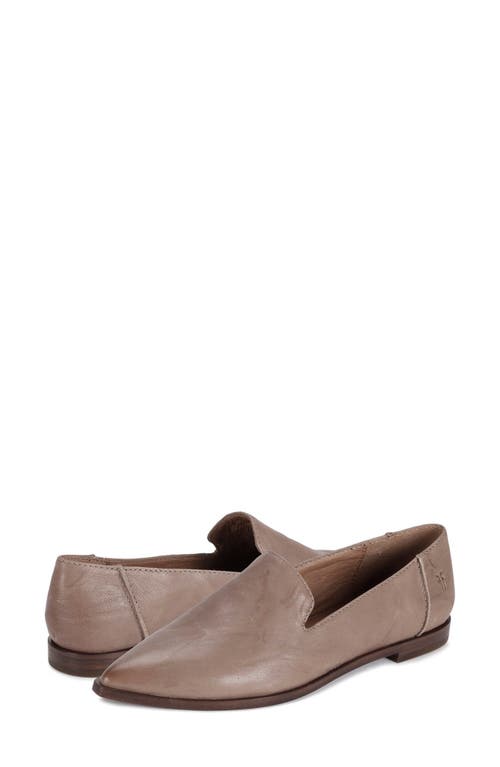 Frye Kenzie Venetian Pointed Toe Flat In Neutral