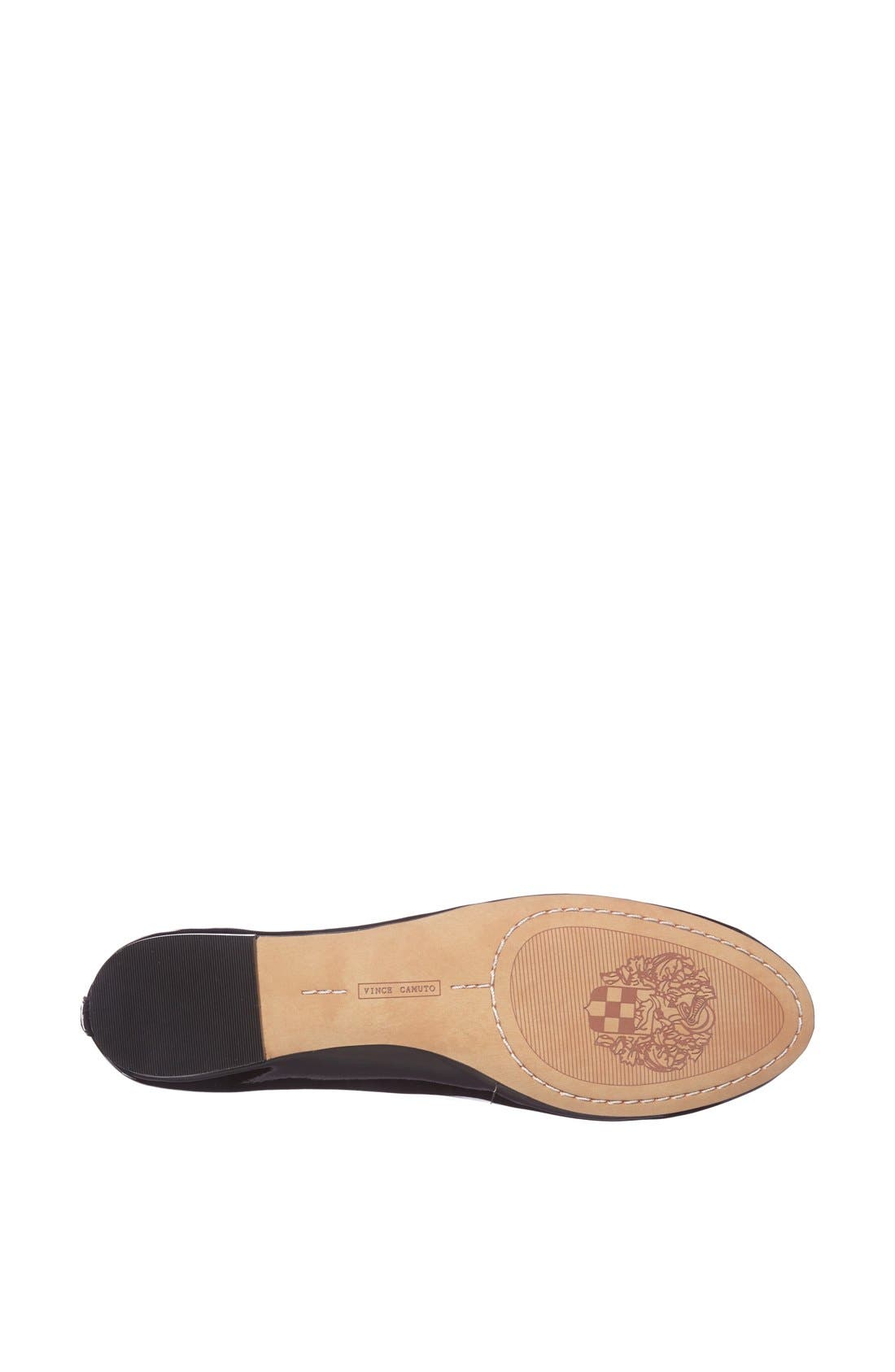 Vince Camuto 'Benningly' Patent Leather Ballet Flat, Alternate, color, 