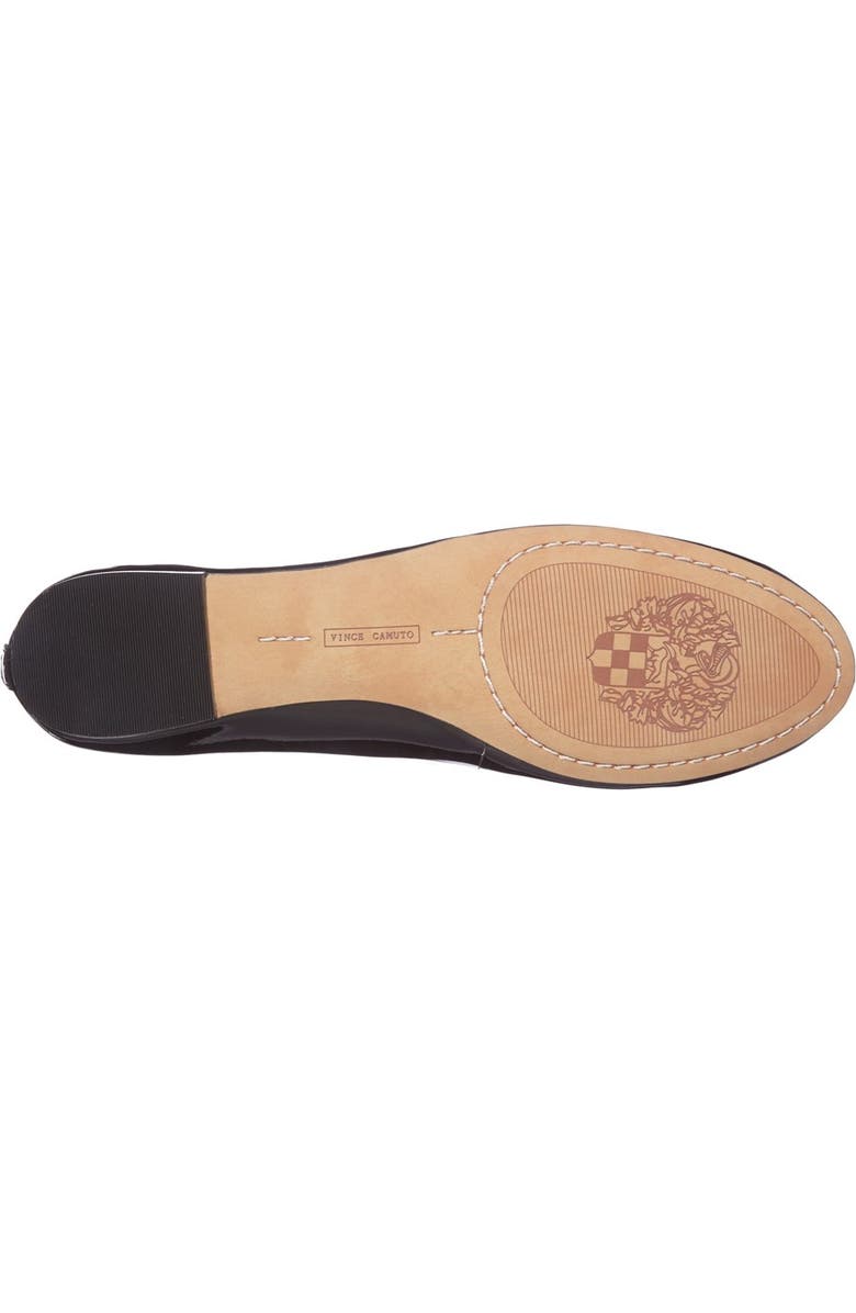 Vince Camuto 'Benningly' Patent Leather Ballet Flat, Alternate, color,