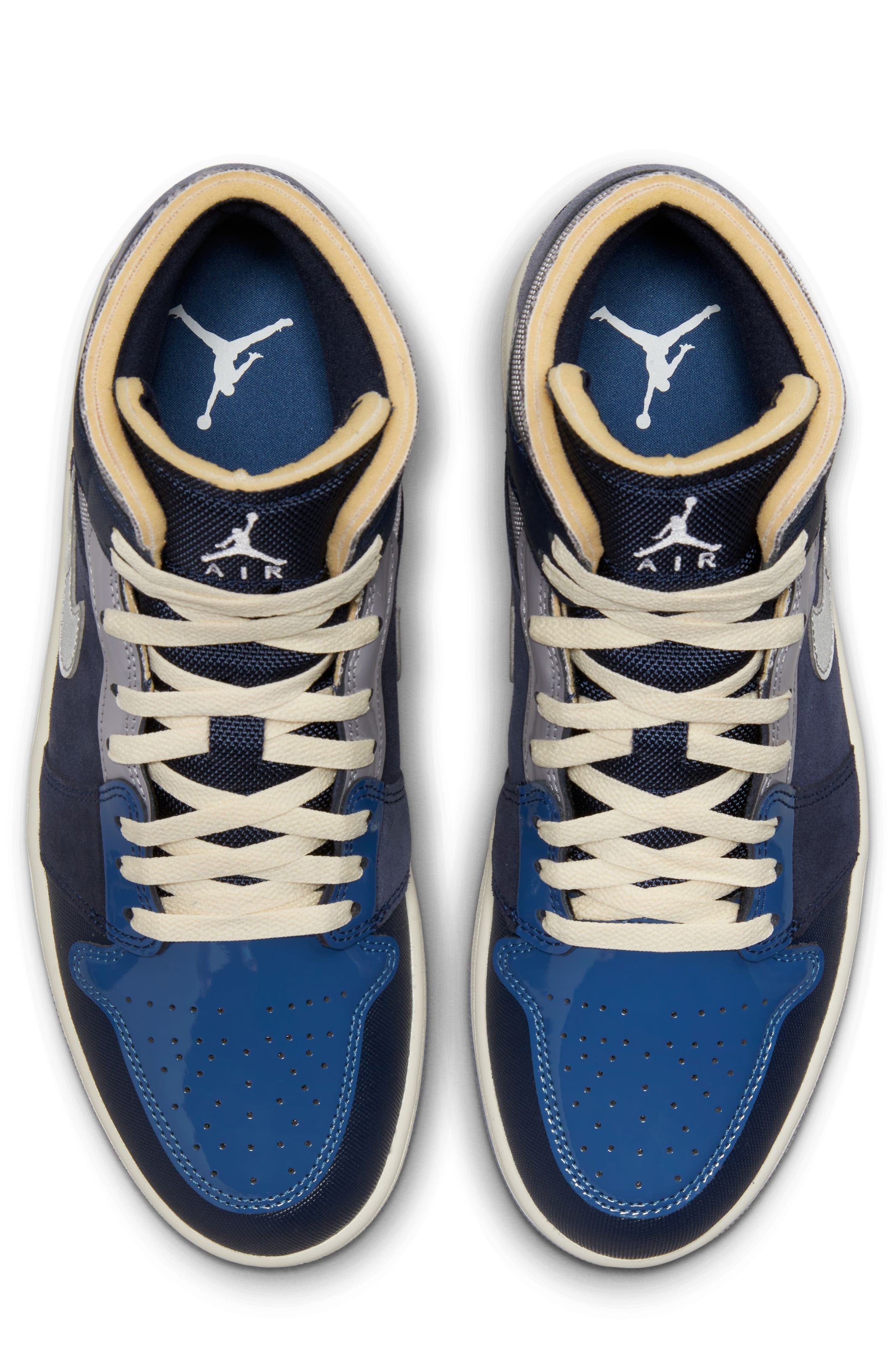 Jordan Air Jordan 1 Mid SE Craft Sneaker, Alternate, color, 