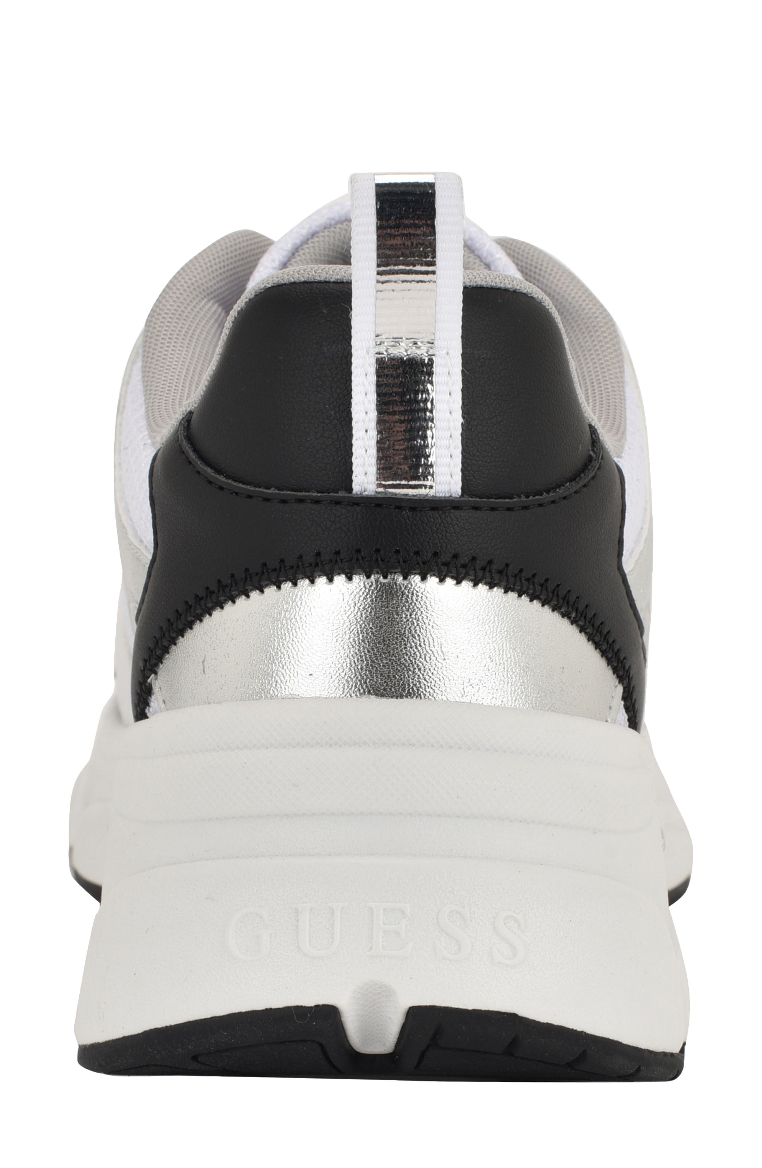 GUESS Ibitha Sneaker, Alternate, color, White
