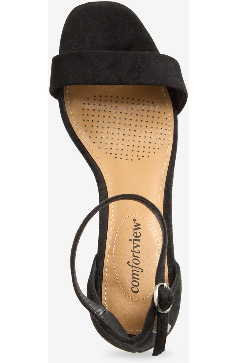Comfortview The Orly Sandal, Alternate, color, Black
