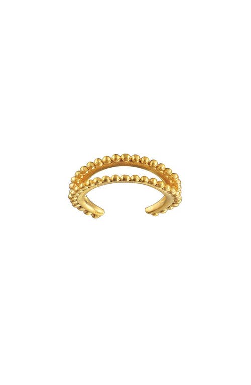 Satya Jewelry Stand By Your Side Ear Cuff In Gold