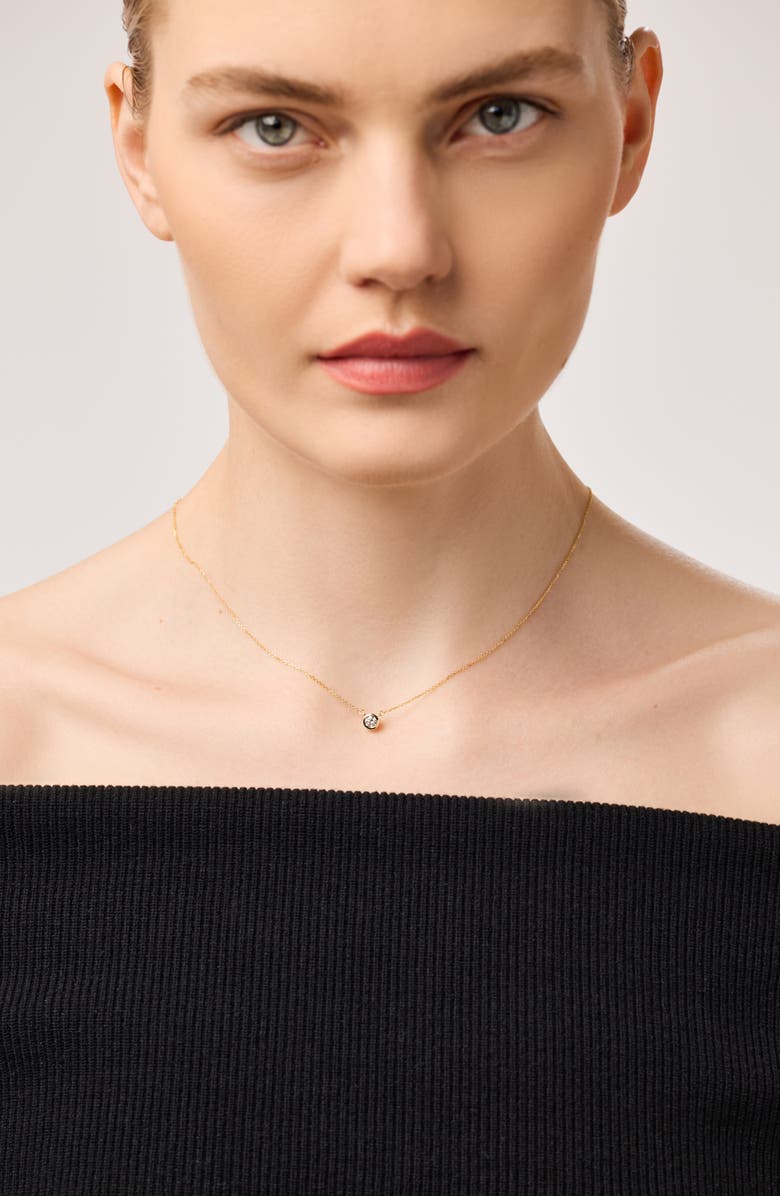 Ana Luisa Diamond Necklace - Gold Medium Diamond Necklace, Alternate, color, Gold