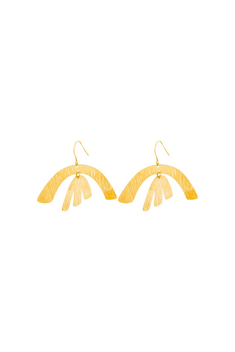Dhamani Adele Earring Small, Main, color, Gold