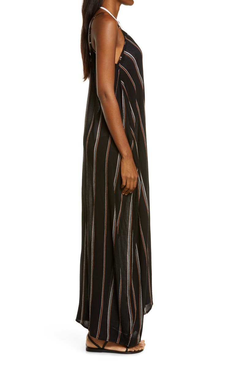 Elan Stripe Cover-Up Maxi Dress, Alternate, color,