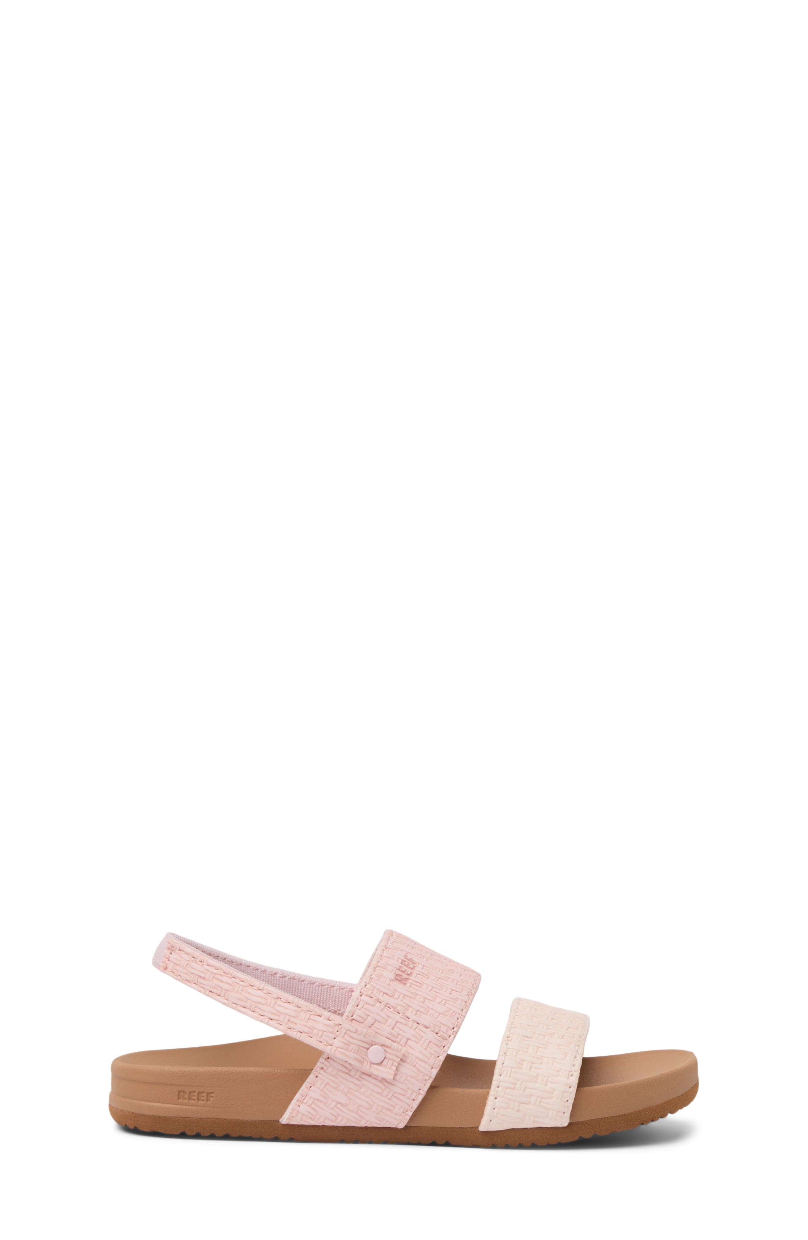 Kids' Little Cushion Vista Slingback Sandal, Alternate, color, PINK/ TAN