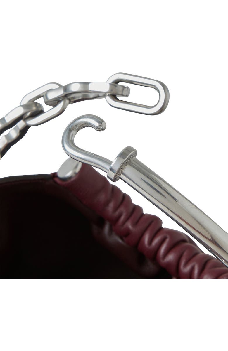 Mulberry Pimlico Bracelet Clutch, Alternate, color, Black Cherry