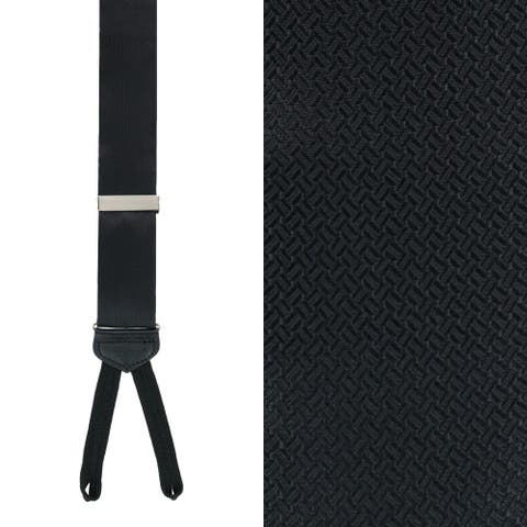 The Monte Bello Interlocked Silk Formal Suspenders (Braces)
