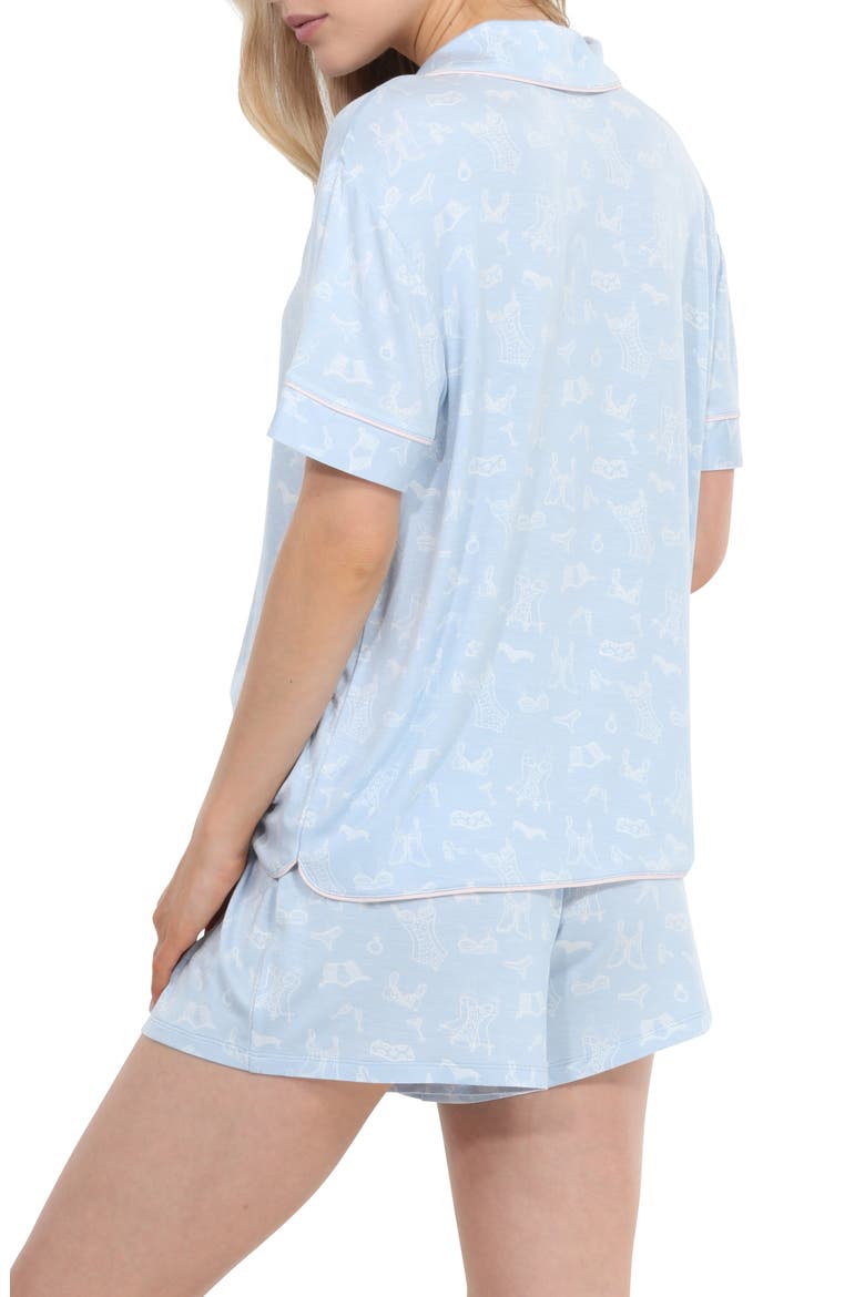 All American Short Pajamas, Alternate, color, HONEYMOON LINGERIE