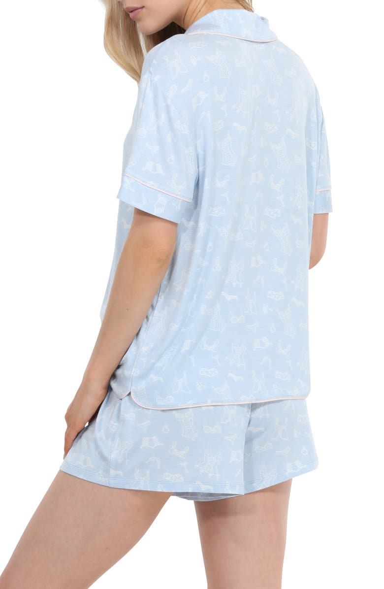 Honeydew All American Short Pajamas, Alternate, color, Honeymoon Lingerie