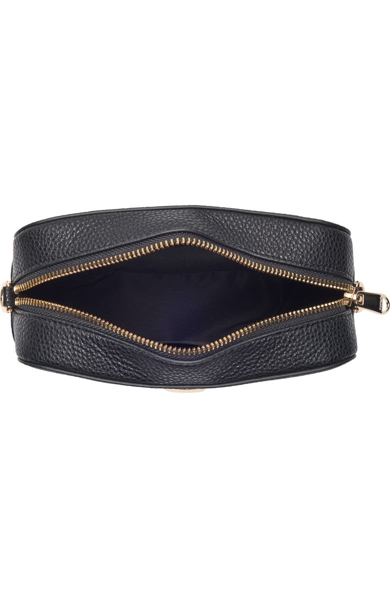 Furla Gardenia Mini Camera Case Crossbody Bag, Alternate, color, Nero+Toni Ghiaccio