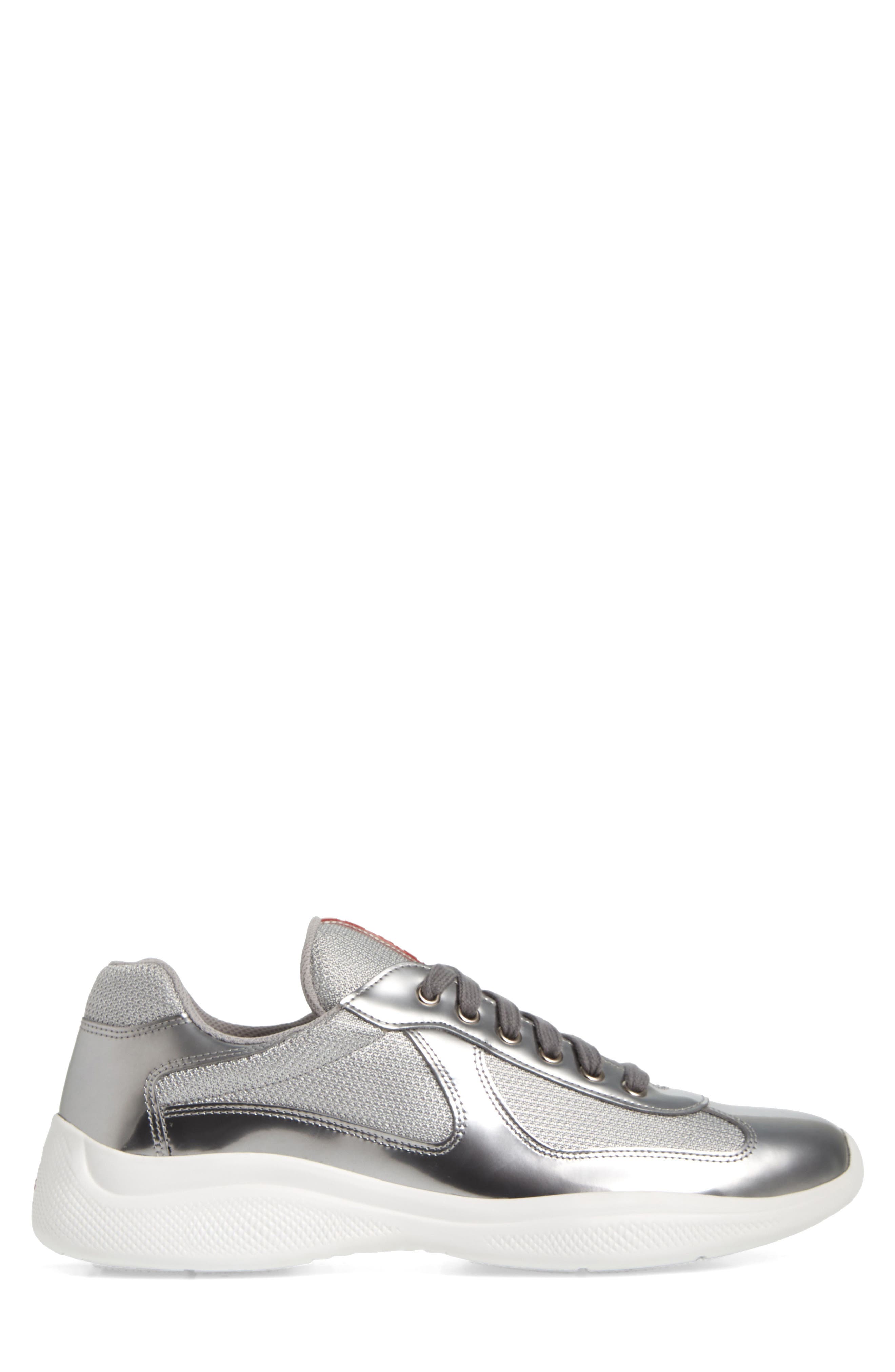 Prada America's Cup Sneaker, Alternate, color, 