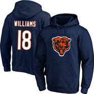 FANATICS Men's Fanatics Caleb Williams Navy Chicago Bears Big & Tall Name & Number Fleece Hoodie