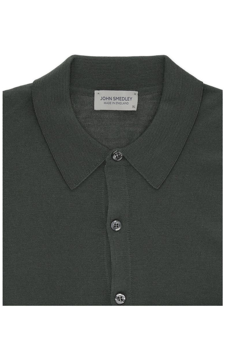 Tibor Merino Wool Shirt, Alternate, color, Bottle Green