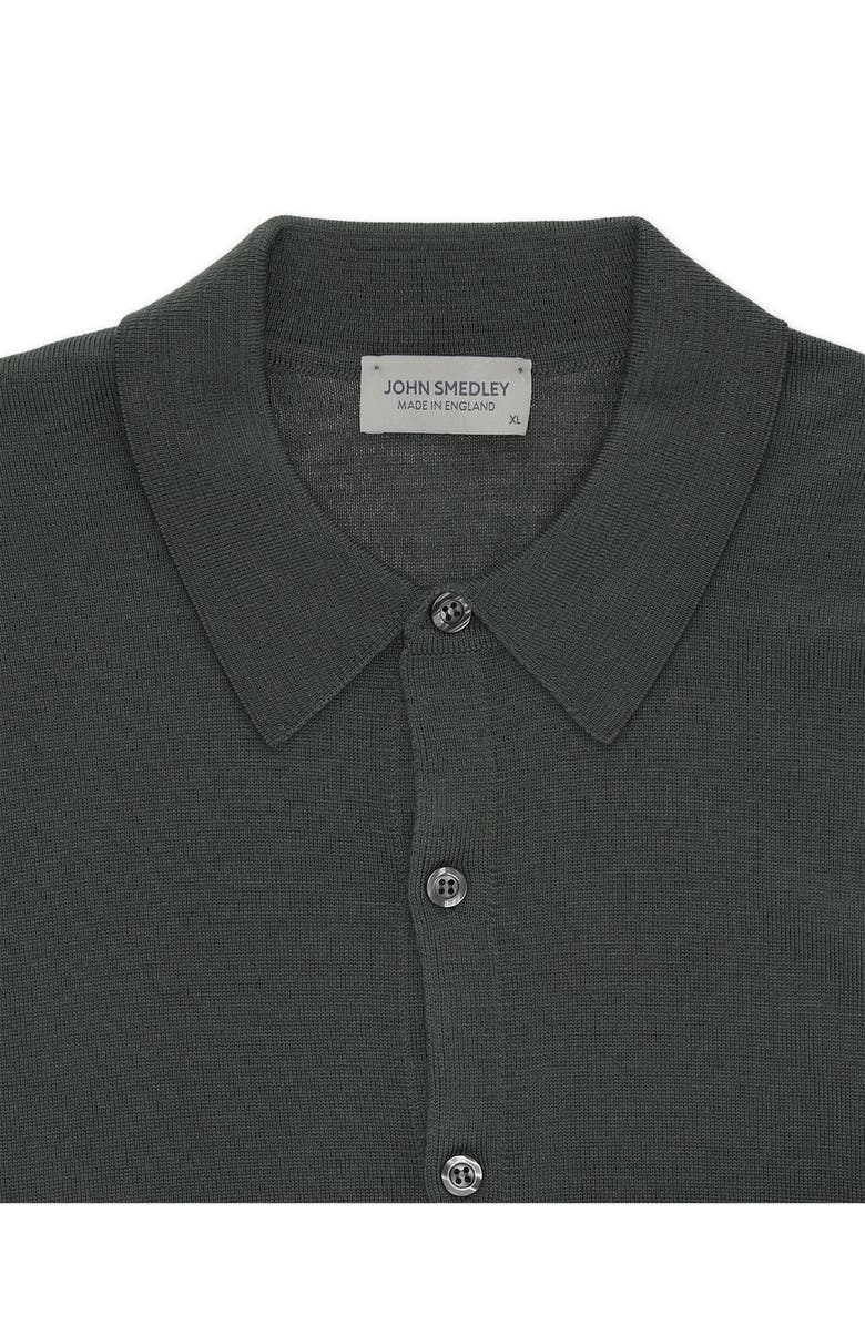 Fortela Tibor Merino Wool Shirt, Alternate, color, Bottle Green
