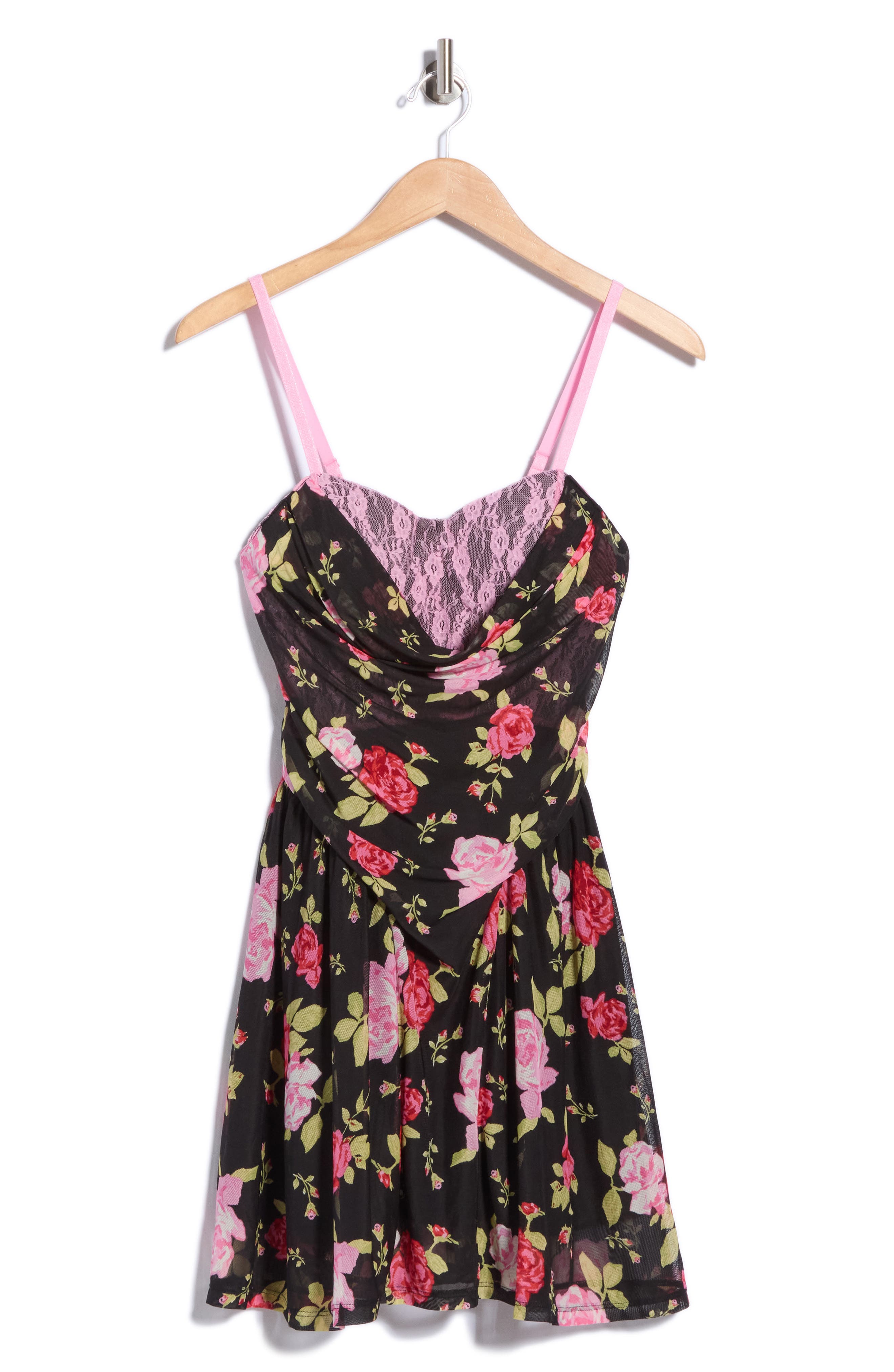 Cowl Neck Minidress