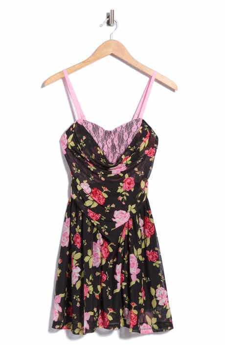 Cowl Neck Minidress