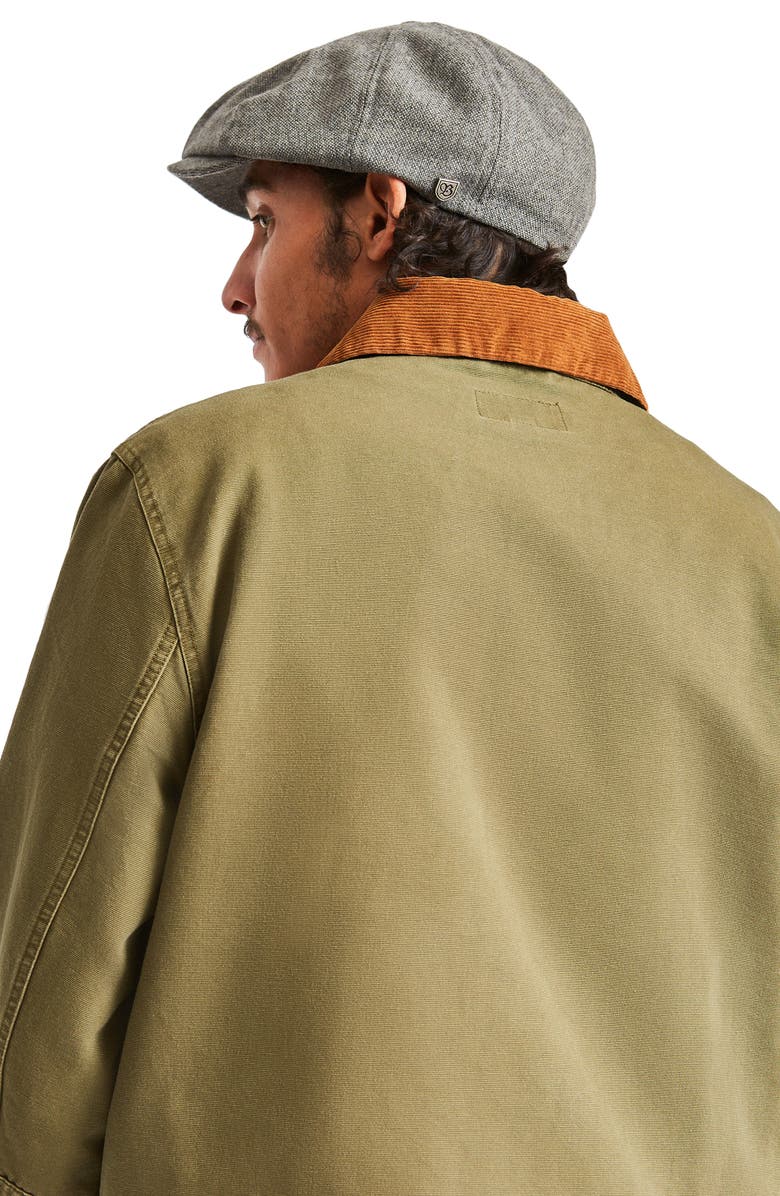 Brixton Brood Snap Driving Cap, Alternate, color, 