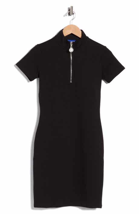 Nalayla Zip Mock Neck Minidress