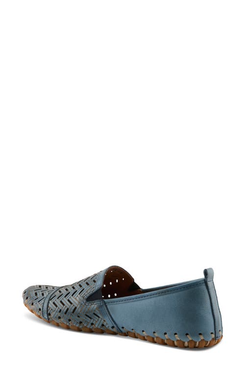 Spring Step Kapri Flat In Blue