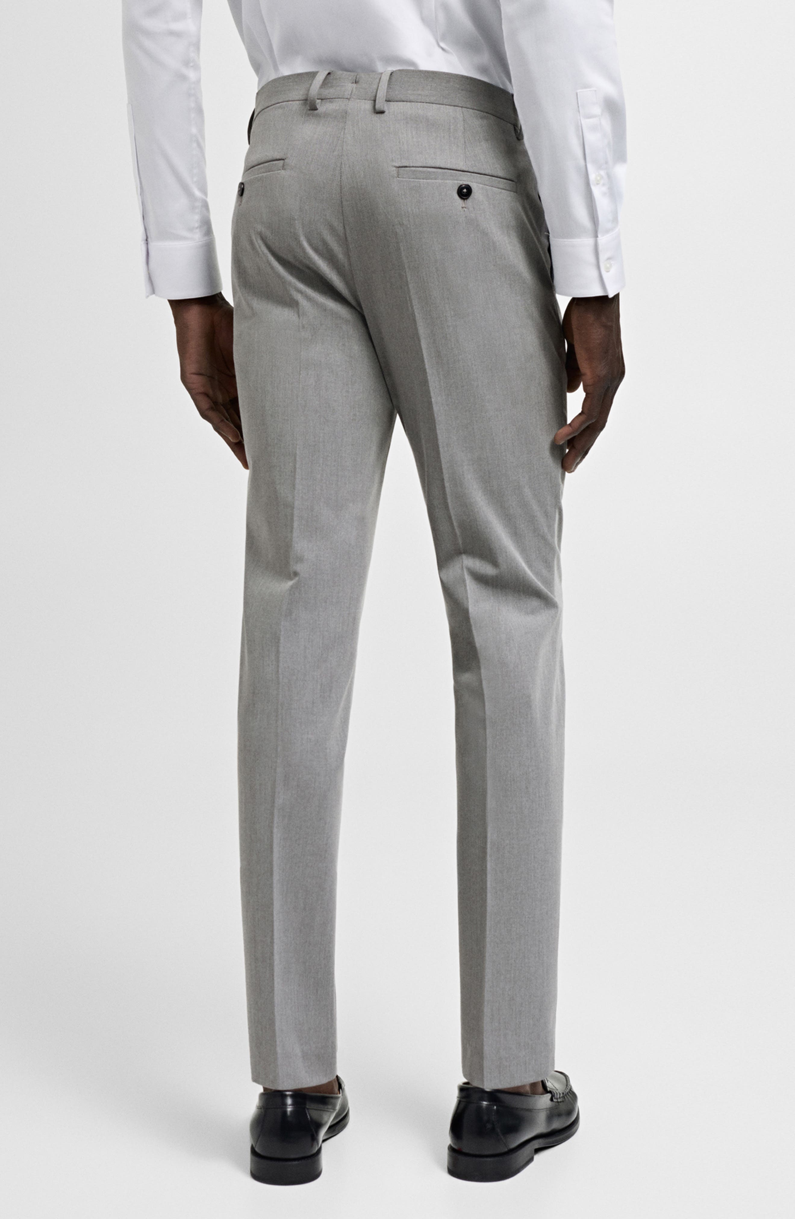 Stretch Superslim Fit Suit Pants - image 2