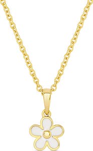 Lily Nily Flower Pendant Necklace