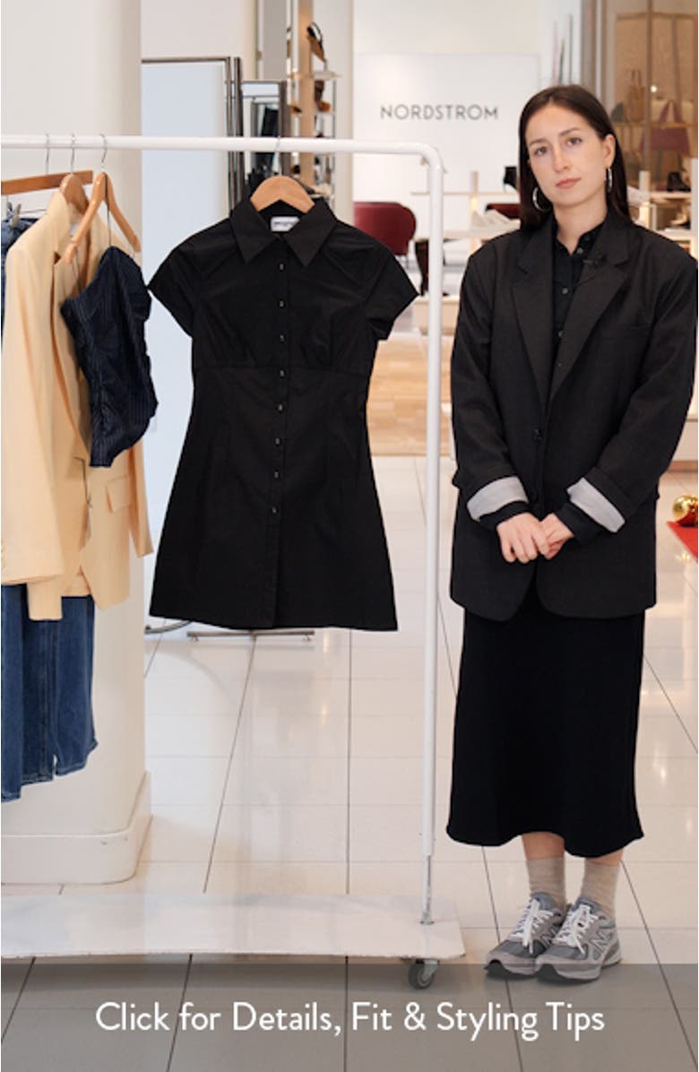 Motley Mini Shirtdress, sales video thumbnail