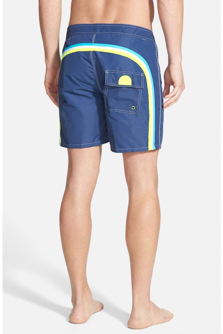 Volley Swim Shorts, Main, color, NAVY 16