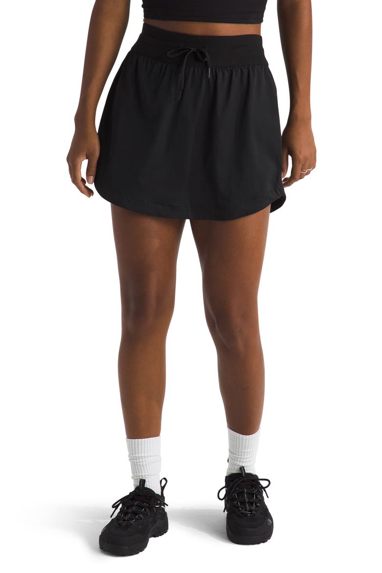 Aphrodite Arise FlashDry-XD™ Water Repellent Skort, Main, color, TNF BLACK