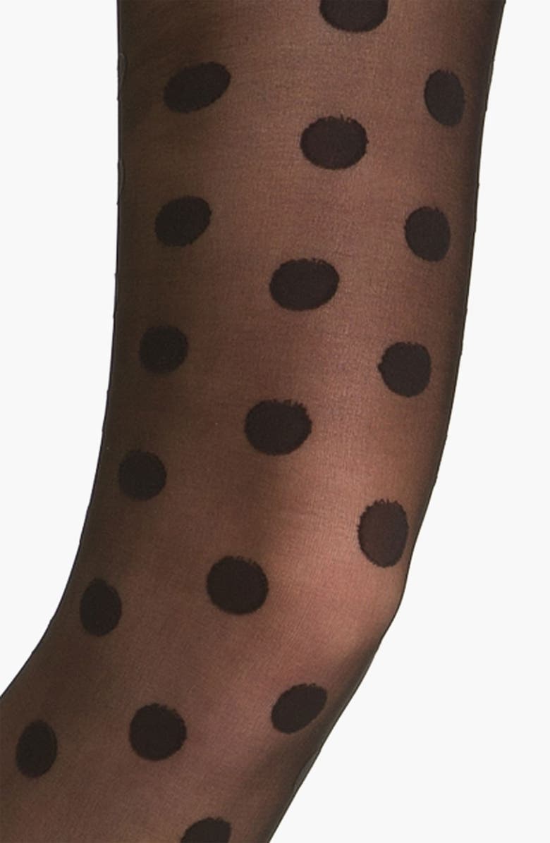 Hue Polka Dot Tights, Alternate, color,
