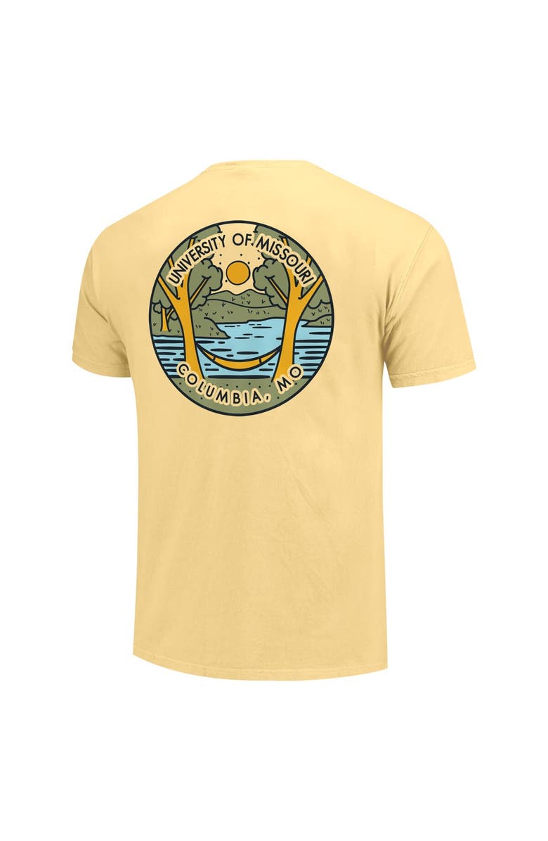 IMAGE ONE Unisex Gold Missouri Tigers Scenic Comfort Colors T-Shirt, Alternate, color, 