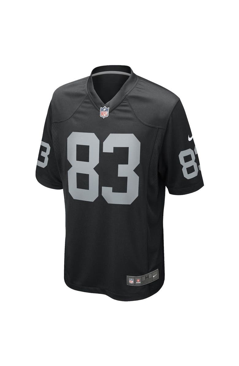 Nike Men's Nike Darren Waller Black Las Vegas Raiders Game Player Jersey, Alternate, color, 