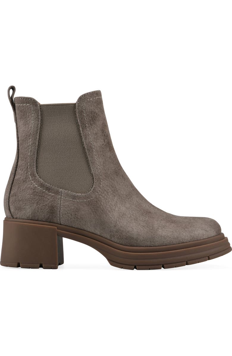 CLIFFS BY WHITE MOUNTAIN Mingo Chelsea Boot, Alternate, color, Sand/ Grey Fabric