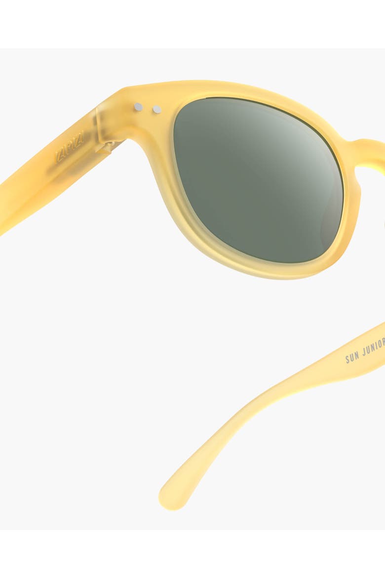 #C 41mm Square Child 7-11y Sunglasses, Alternate, color, Yellow Honey
