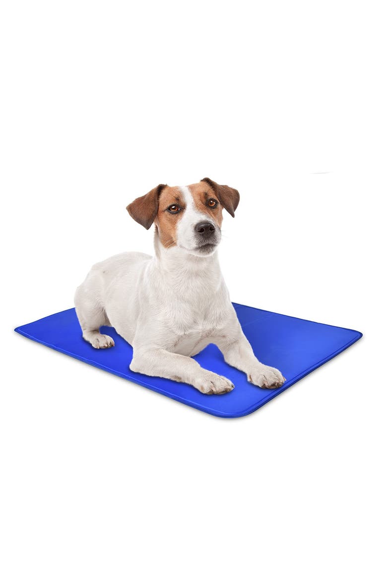 Dog Cooling Mat, Durable, Non-Toxic Gel Dog Bed Mat for Kennels, Crates & Beds, Alternate, color, Blue