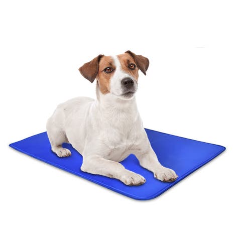 Dog Cooling Mat, Durable, Non-Toxic Gel Dog Bed Mat for Kennels, Crates & Beds