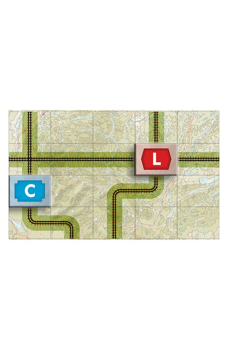 Capstone Games Nano9Games Volume 1, Railways, Alternate, color, Multicolored
