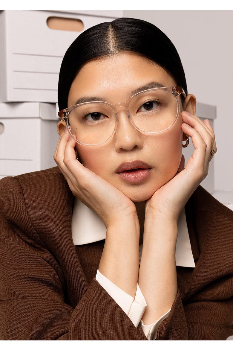 Meissa Blue Light Glasses, Alternate, color, Cortado