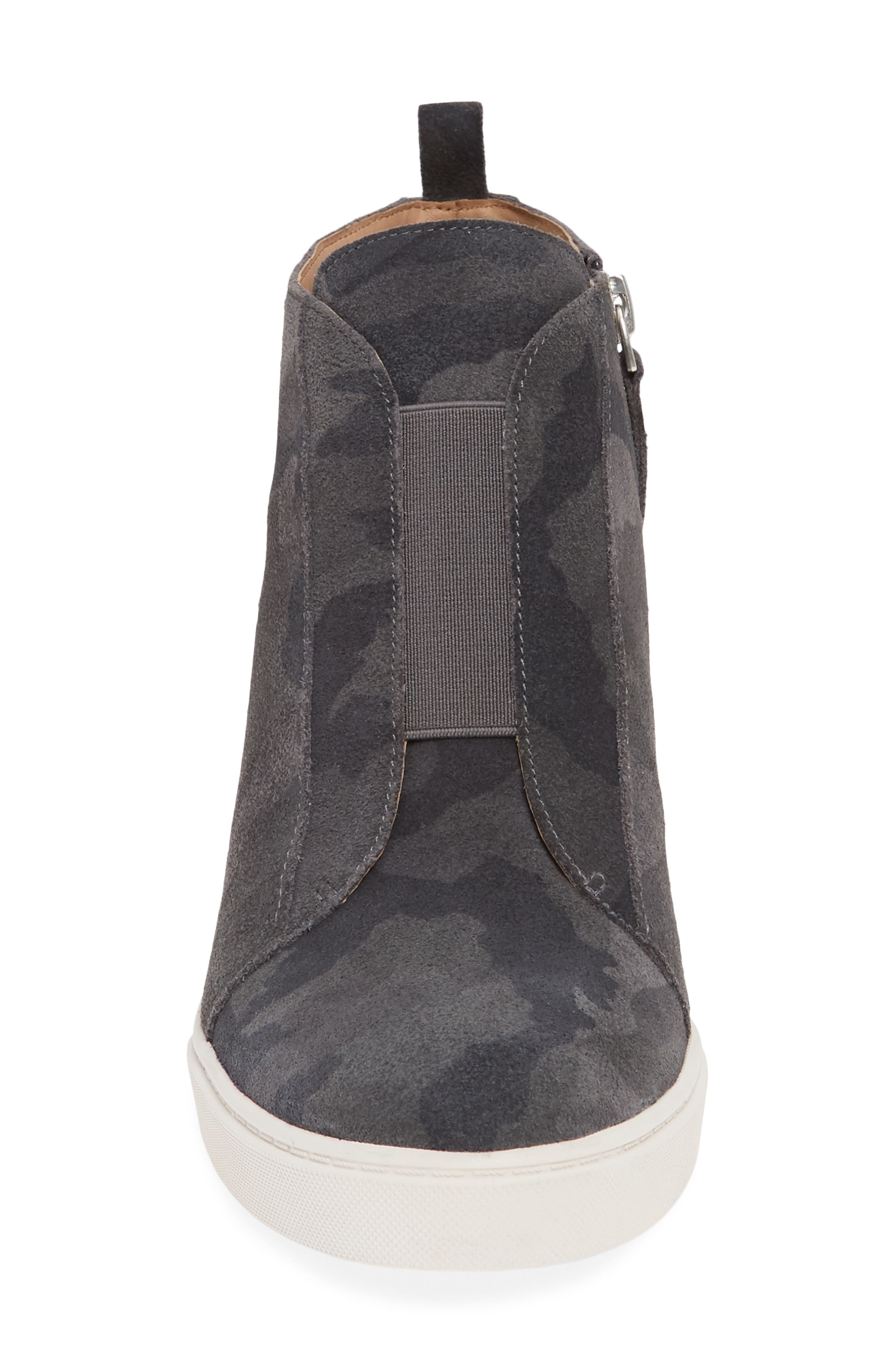 Felicia Wedge Sneaker, Alternate, color, BL/DK GRY
