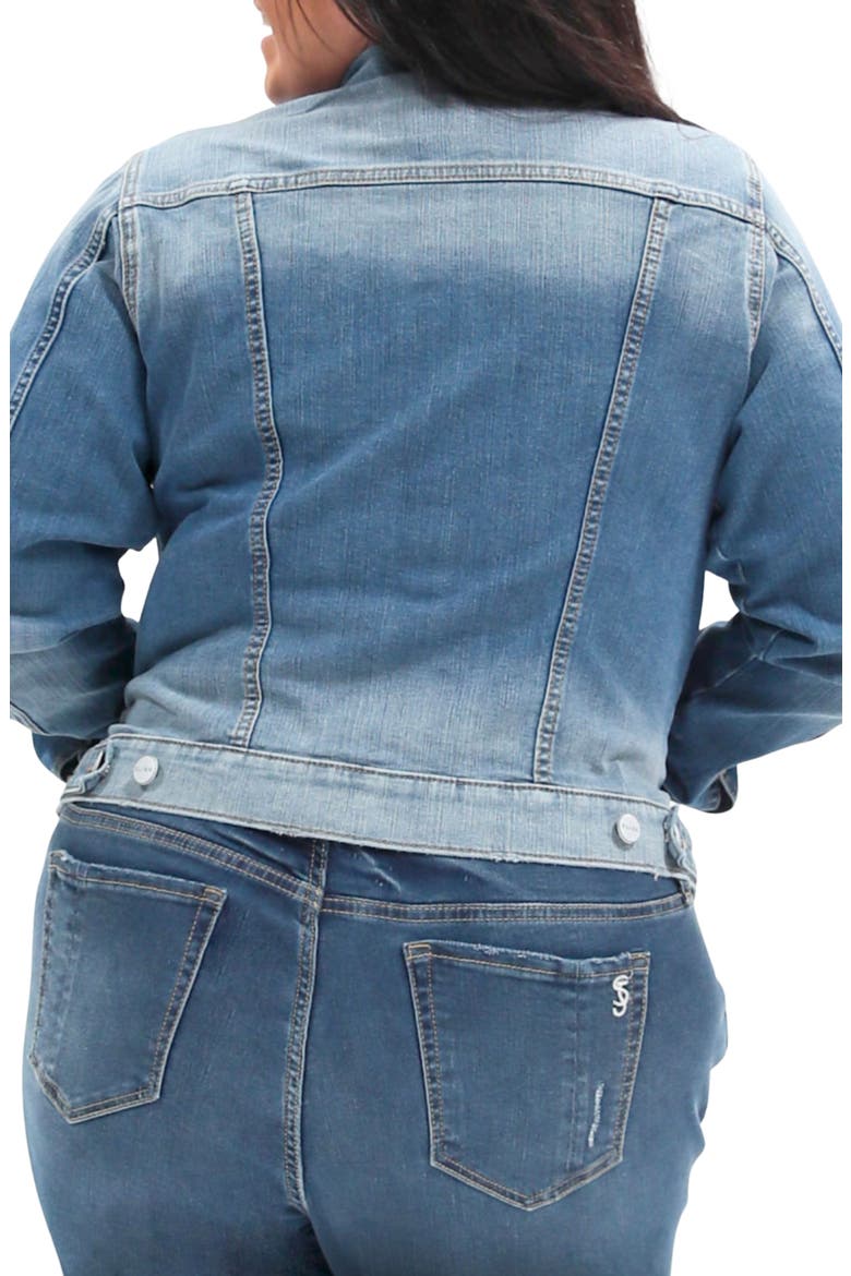 Denim Jacket, Alternate, color, DESTINY