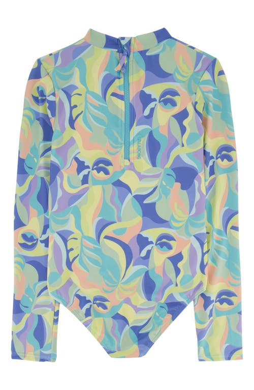 Billabong Kids' Return To Paradise Long Sleeve Rashguard Swimsuit