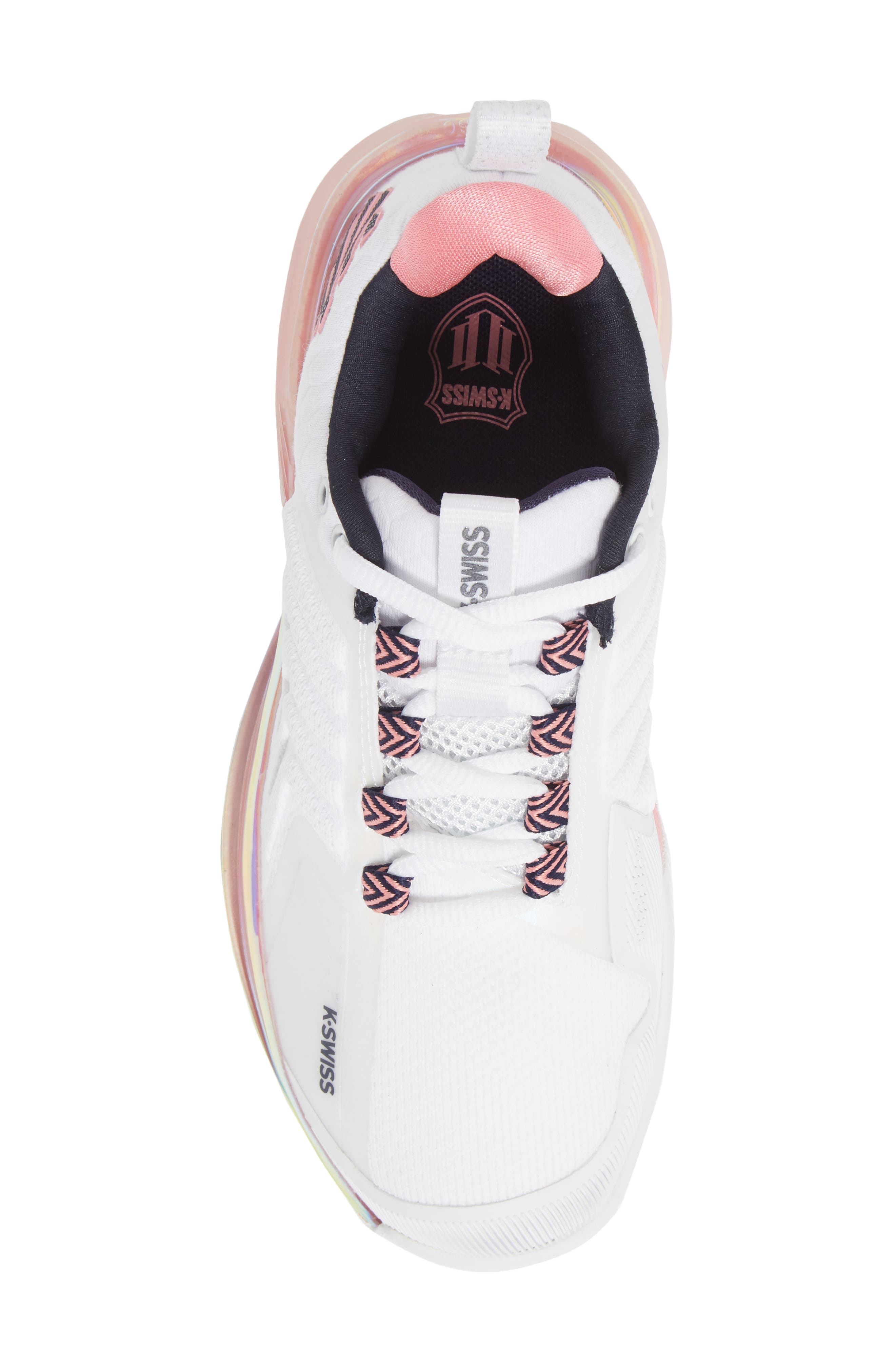 EleVen by Venus Williams The Glow Up by EleVen by Venus Williams x K-Swiss Ultrashot 3 x Eleven Glow Tennis Shoe, Alternate, color, 