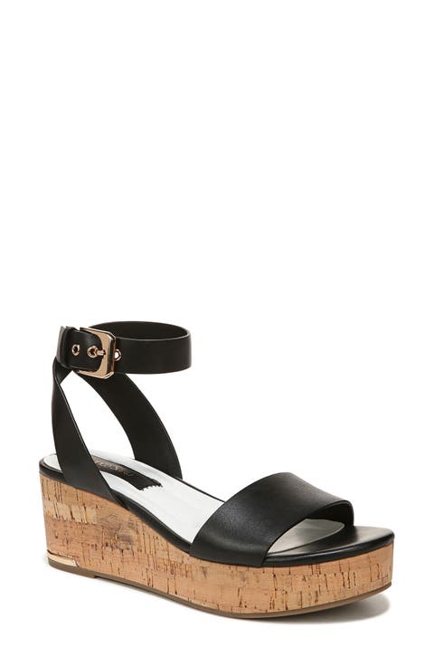Presley Ankle Strap Platform Wedge Sandal (Women)