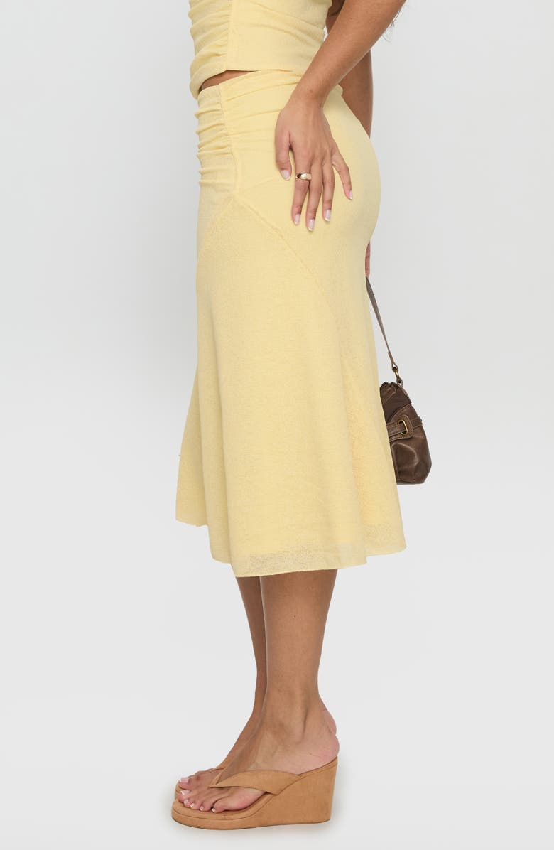 Princess Polly Zylen Textured Camisole & Skirt Set, Alternate, color, Yellow