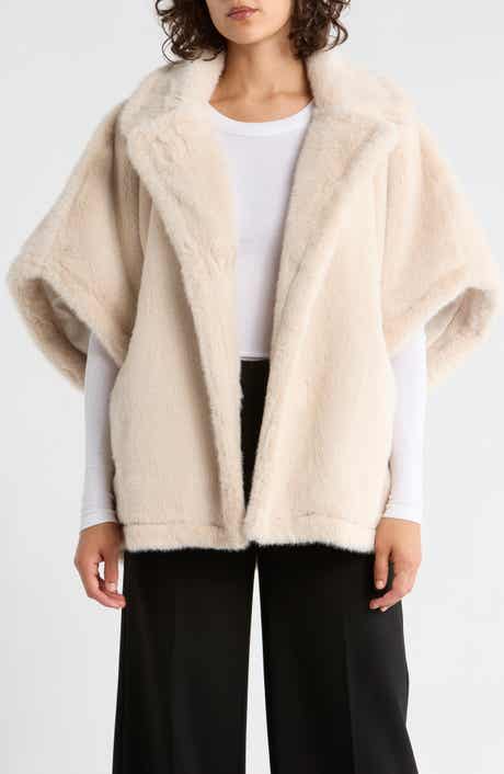 Rebecca Minkoff Faux Fur Capelet