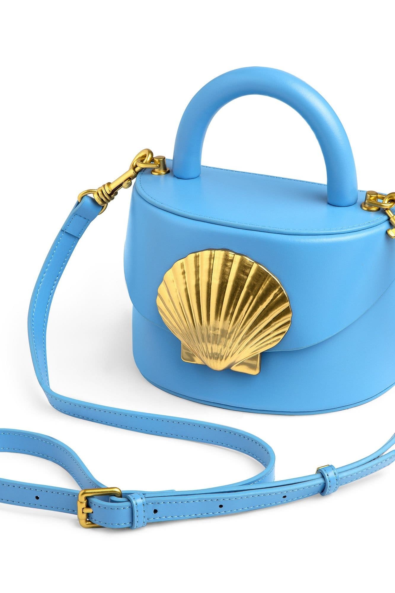 Viera Scallop Shell, Alternate, color, Sky Blue