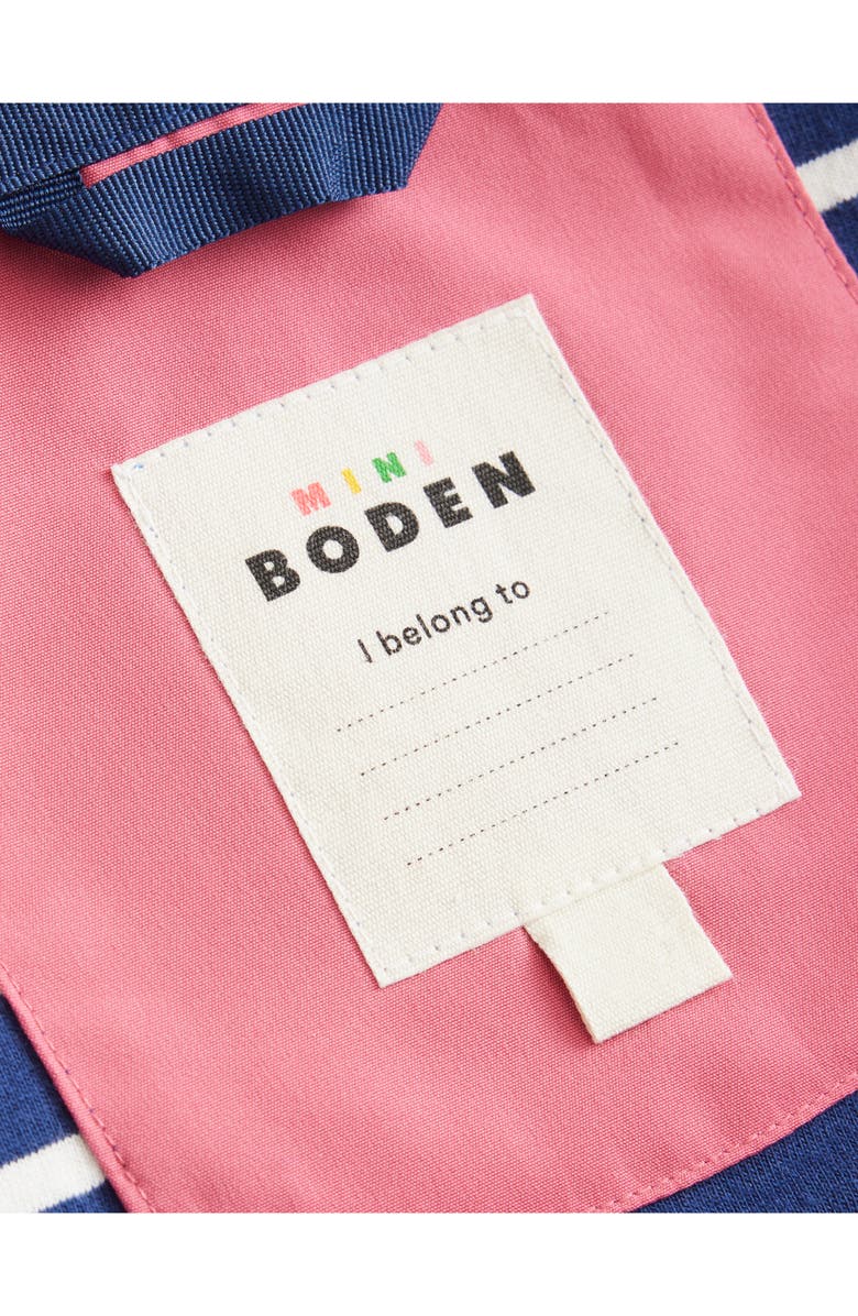 Mini Boden Kids' Waterproof Fisherman's Hooded Jacket, Alternate, color, 