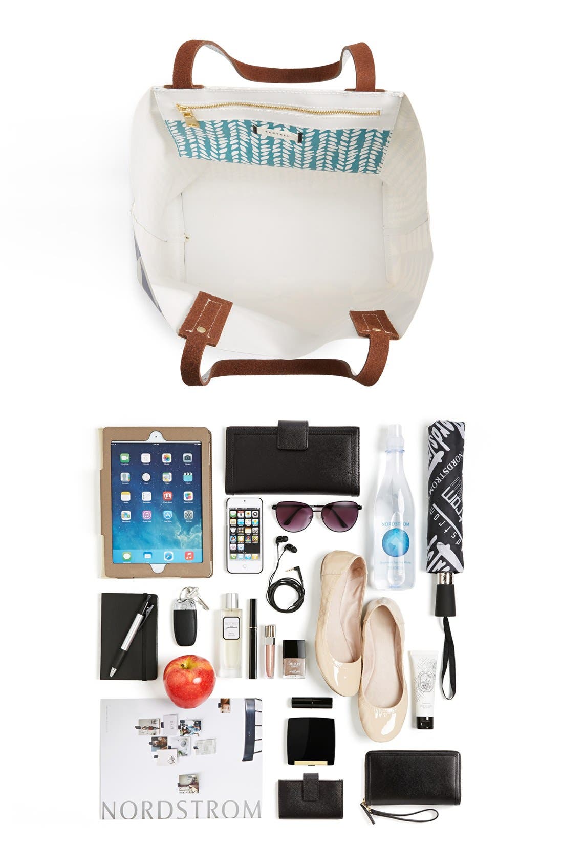 'Pineapple Picker' Vinyl Tote, Alternate, color, PINEAPPLE PICKER