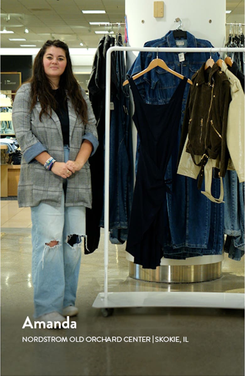 Misty Wrap Skirt Linen & Cotton Midi Dress, sales video thumbnail